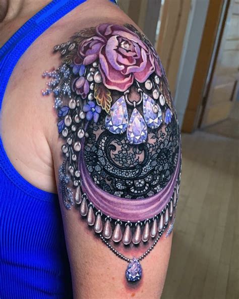 These 30 Masterclass Jewelry Tattoos By Celebrity Ink Artist Ryan Ashley Might Be Better Than