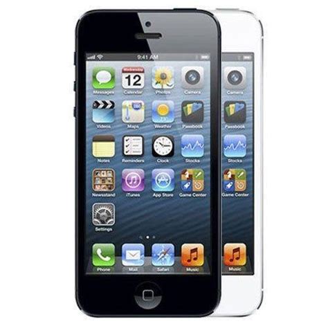 Apple Iphone 5 16gb Ios Verizon Wireless 4g Lte Black Black And White