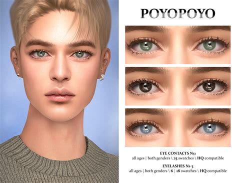 Poyopoyo — Posts Tagged Sims 4 Eyelashes