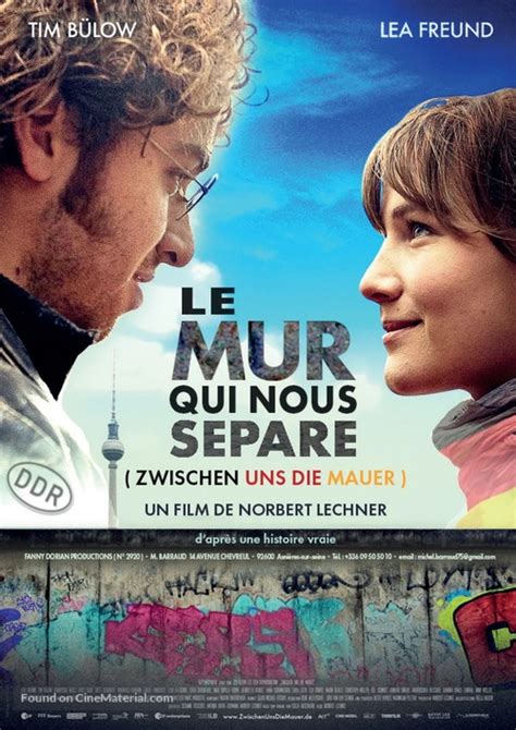 Zwischen Uns Die Mauer 2019 French Movie Poster