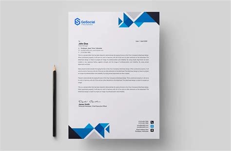 Jasa Desain Kop Surat Custom Untuk Bisnis Perusahaan Gosocial