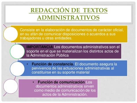 Los Documentos Administrativos