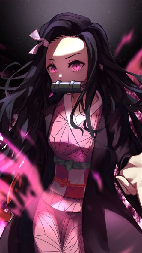 Nezuko Kamado Hd Wallpaper Wallpaper Anime Gambar