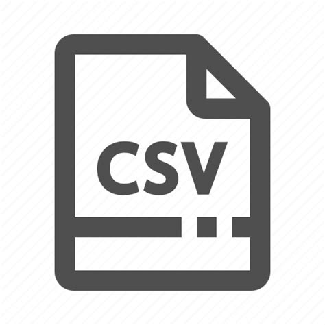 Csv Csv File File Xls File Icon Download On Iconfinder