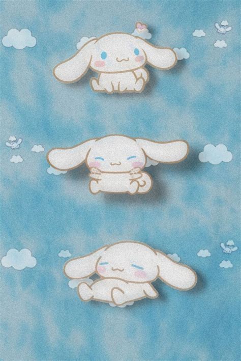 Cinnamoroll Cute Aesthetic Cloud Wallpaper Lock Screen🤍💙 Cute
