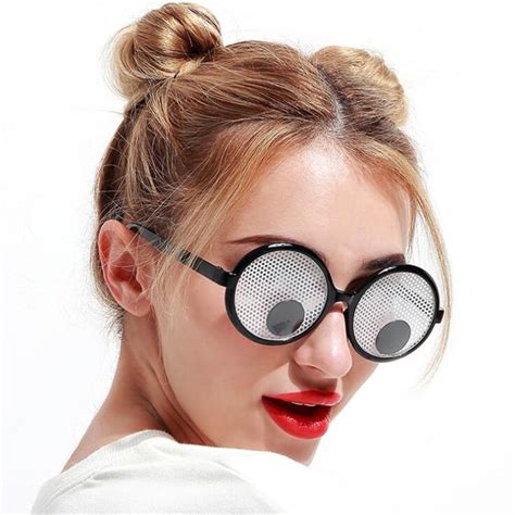 Web Celebrity Star Love Turn Eyeball Glasses Cosplay Costumes
