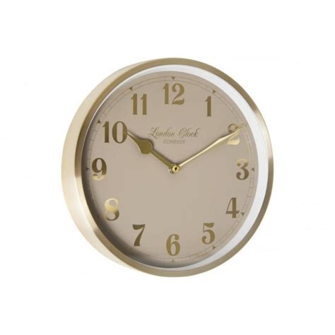 Hillier Jewellers London Clock Gold Heritage Wall Clock