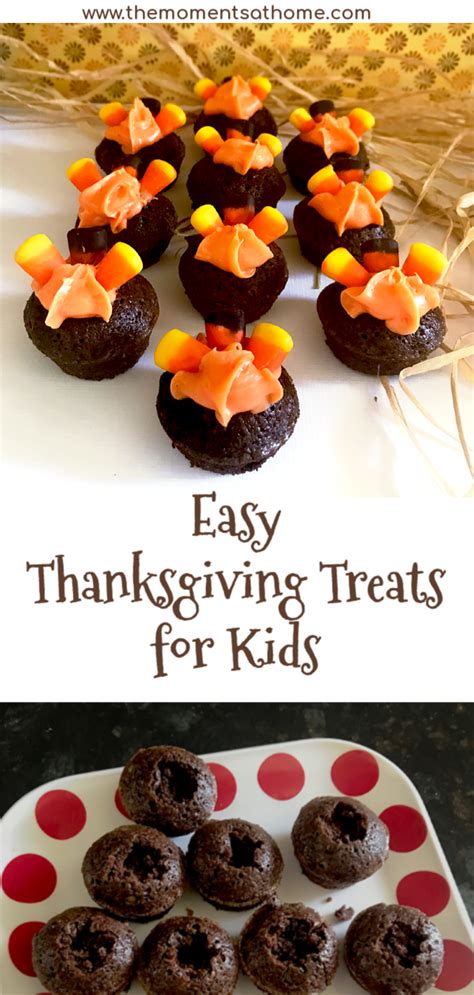 Mini Turkey Treats Thanksgiving Dessert For Kids Thanksgiving