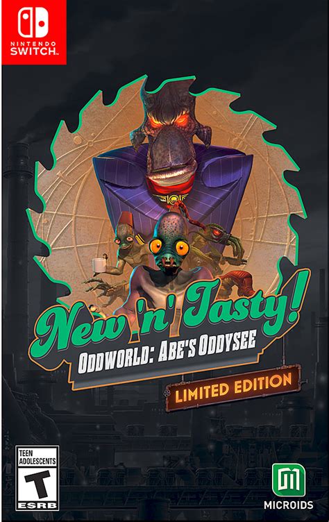 Best Buy Oddworld Abes Oddysee New N Tasty Limited Edition
