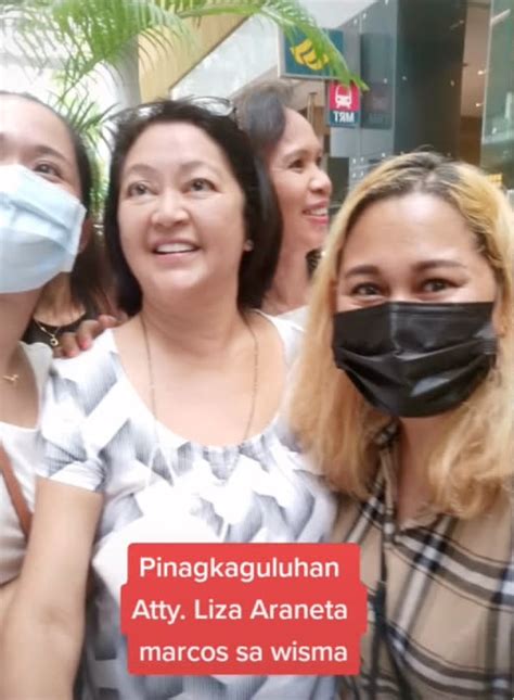 BBM S Wife Liza Marcos Mobbed By Pinoys On Streets Of S Pore