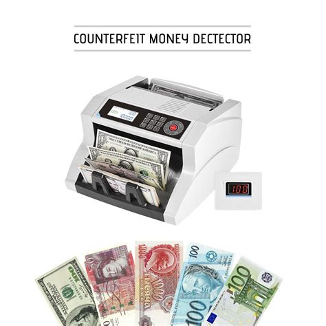 Desktop Automaticmanual Cash Banknote Bill Money Multi Currency