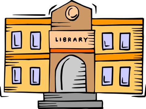Download High Quality Library Clipart Building Transparent Png Images