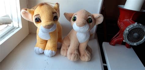 Lejonkungen Vintage Simba And Nala Kissing Cubs V 415450764 ᐈ Köp På