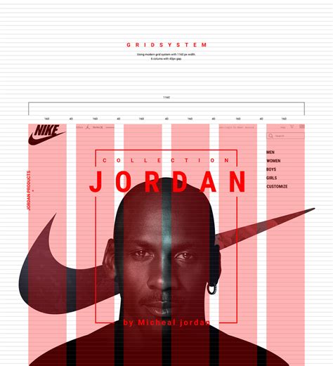 nike air jordan collection redesign concept on behance