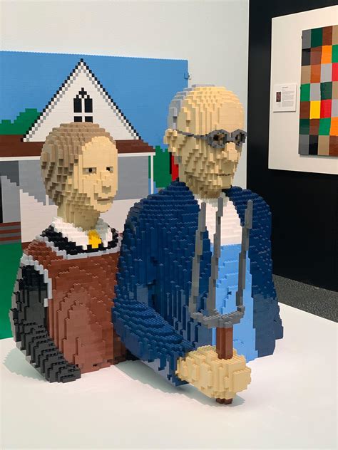 The Art Of The Brick Lego Exhibit On Display At New York Hall Of Science