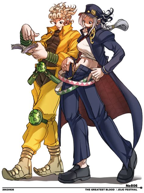 Falcoon Dio Brando Giorno Giovanna Kuujou Jolyne Kuujou Joutarou