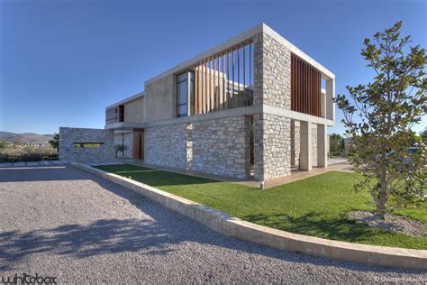 Gallery Of Stone House In Anavissos Whitebox Architects 1