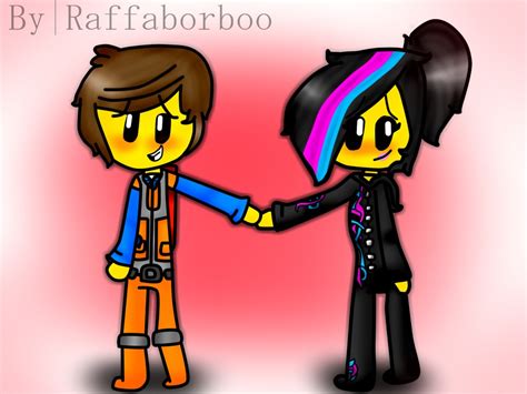 The Lego Movie Emmet And Lucy By Raffaborboo On Deviantart