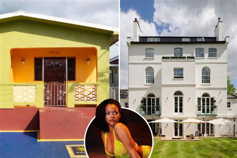 How Rihanna Went From A Barbados Bungalow To A £16000 A Week Mansion