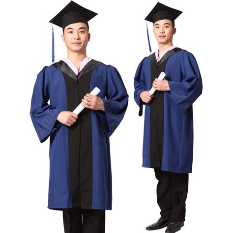 Bachelor Cap Doctoral Degree Gown For University Graduates Wholesale