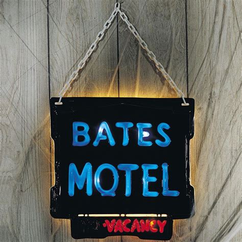 Official Bates Motel Sign Bates Motel Sign Halloween