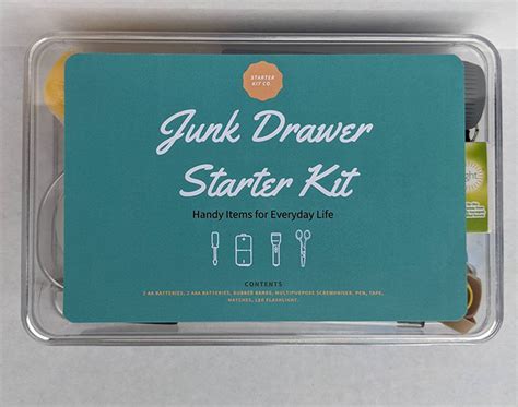 This Junk Drawer Starter Kit Is Perfect For The Person Who Hasnt