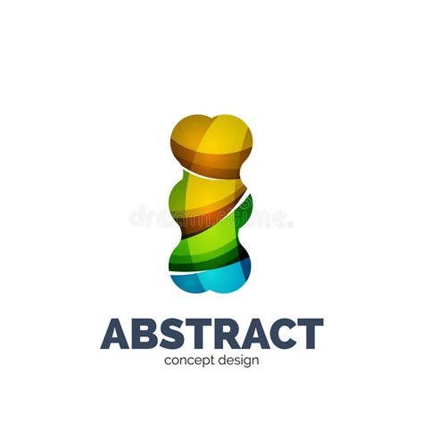 Modern Abstract Futuristic Logo Stock Vector Illustration Of Digital