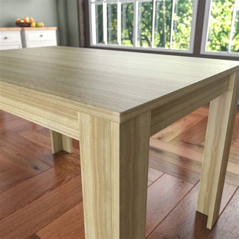 Vida Designs Medina 4 Seater Dining Table Mdf Wood Rectangle Modern
