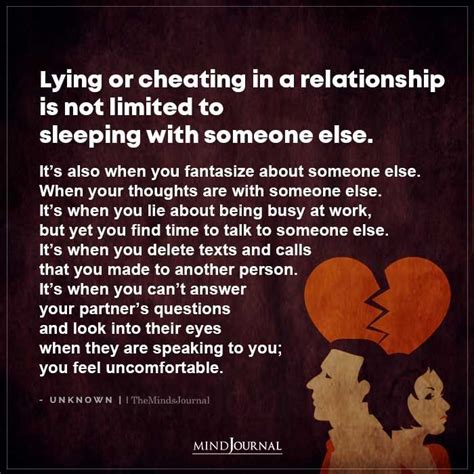 Lying Or Cheating In A Relationship Is Not Cheating Quotes Cheating
