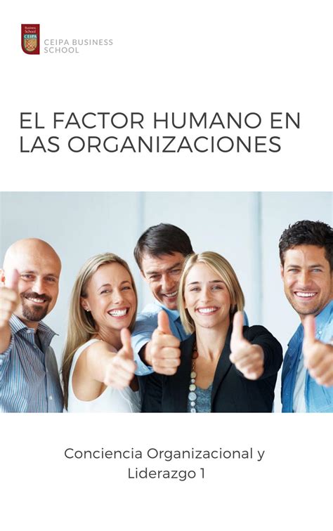 El Factor Humano En Las Organizaciones By Msn Issuu