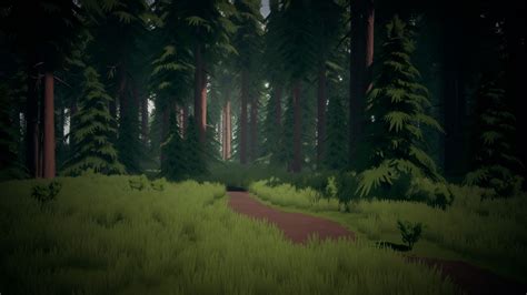 Stylized Forest Pack V2 In Environments Ue Marketplace