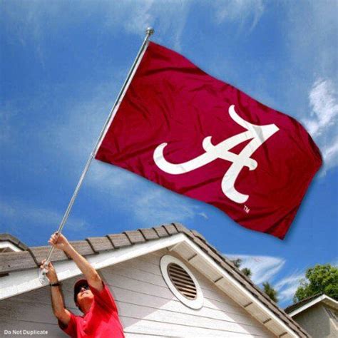 From wikipedia, the free encyclopedia. Alabama Crimson Tide Bama University Large College Flag by ...