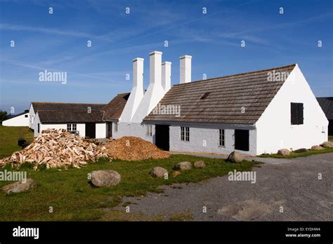 Smoke House Hasle Røgeri Isle Of Bornholm Denmark Stock Photo Alamy