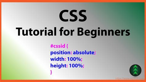Css Tutorials For Beginners Cascading Style Sheets Simplified Youtube