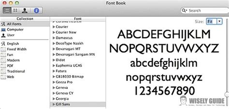 How To Install New Fonts On The Mac Wisely Guide