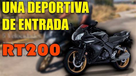 Italika Rt200 🏍 Review Y Velocidad Final 🔥 Youtube