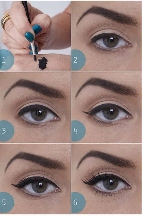 How to apply normal makeup step by step. 10 Stunningly Simple Tutorials For The Best Eye Makeup ...