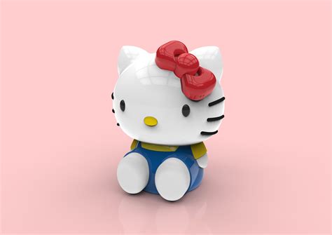 3d File Hello Kitty 👋・3d Printable Model To Download・cults