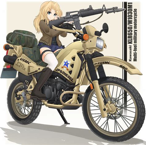 **05 *** get the vehicle status report. Kei with Kawasaki KLR650 by Mikelan-Halt on DeviantArt