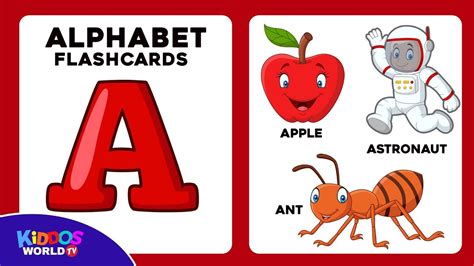 Large Alphabet Flash Cards Janeesstory
