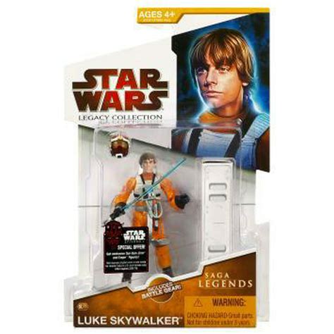 Star Wars Legacy Collection 2009 Saga Legends Luke Skywalker Action