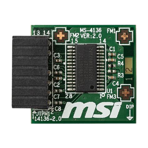 Msi Tpm 20 Module Msi Us Official Store