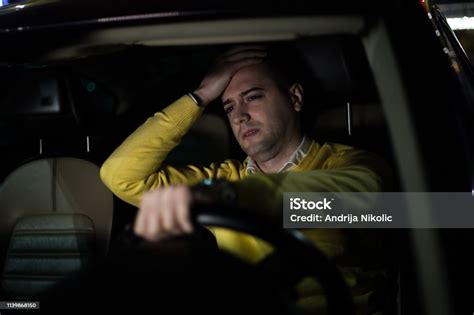 Frustrated Driver Stuck In Traffic Stock Photo Download Image Now