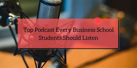 Podcasts For Mba Students Podcast Channels Easy Management Notes