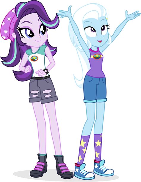 Everfree Starlight And Trixie By Punzil504 On Deviantart