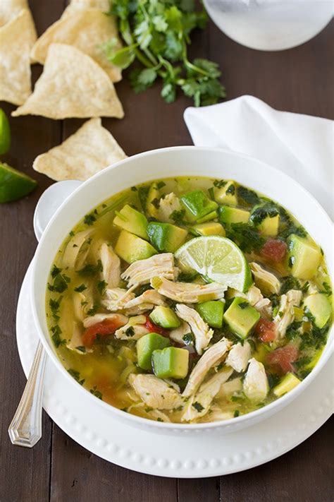 Chicken Avocado Lime Soup Cooking Classy