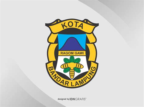Download Kota Bandar Lampung Logo Vector Idn Grafis