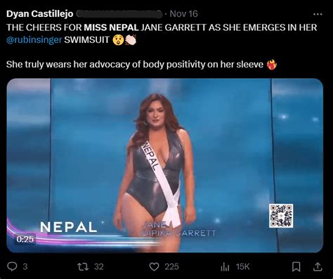 Crowd Favourite Miss Nepal Jane Dipika Garrett Is One Of Many Firsts At Miss Universe 2023