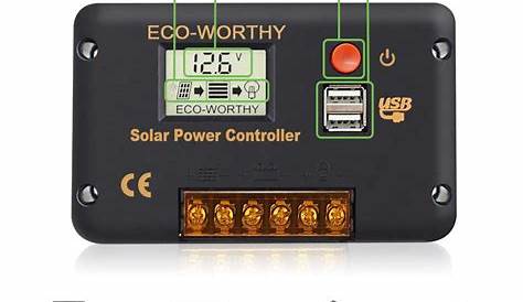 eco worthy solar controller reset