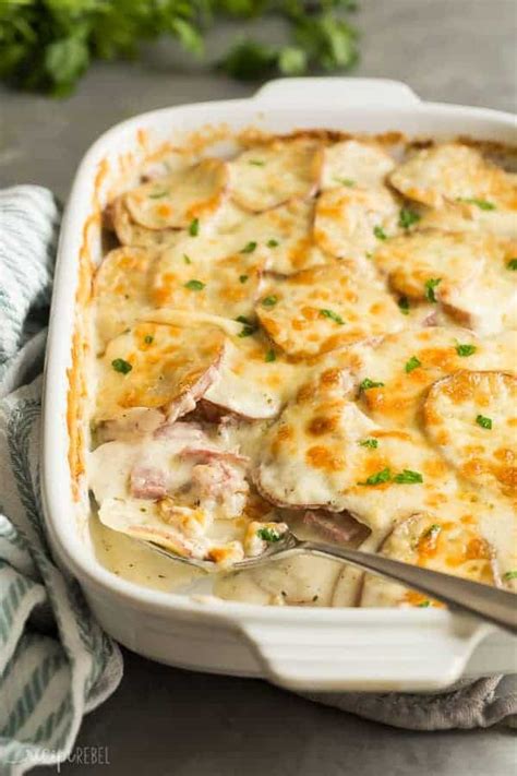It's truly different than the average scalloped potato gratin recipe, and the mix of fennel and cheese is just fantastic! Best 20 Make Ahead Scalloped Potatoes Ina Garten - Best ...